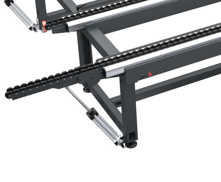 Prodotti per Alluminio Module Bench Piano a rulli Emmegi